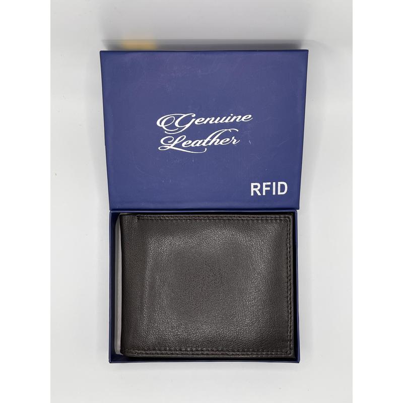 RFID-Blocking Executive Wallet with Double Flap Card Holders, Secure Cash Slot, and Premium Stitching - Available in Classic Black and brown