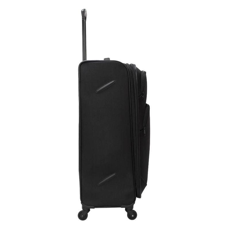 Skyline Softside 5pc Spinner Luggage Set - Black