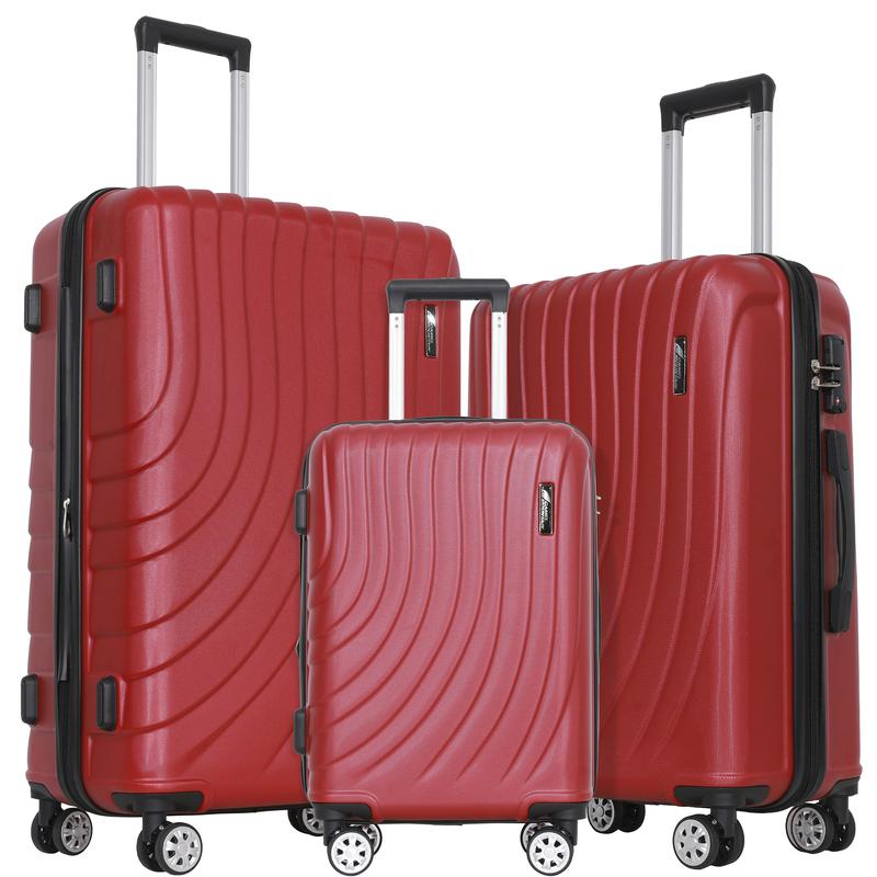 UIIMIII Luggage Sets 3 Piece with Hard-Shell, Expandable, Lightweight, 360 Spinner Wheels & TSA Lock