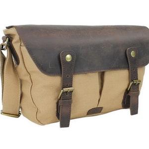 Vagarant Traveler Casual Style Canvas Messenger Bag CM05 - Engrave