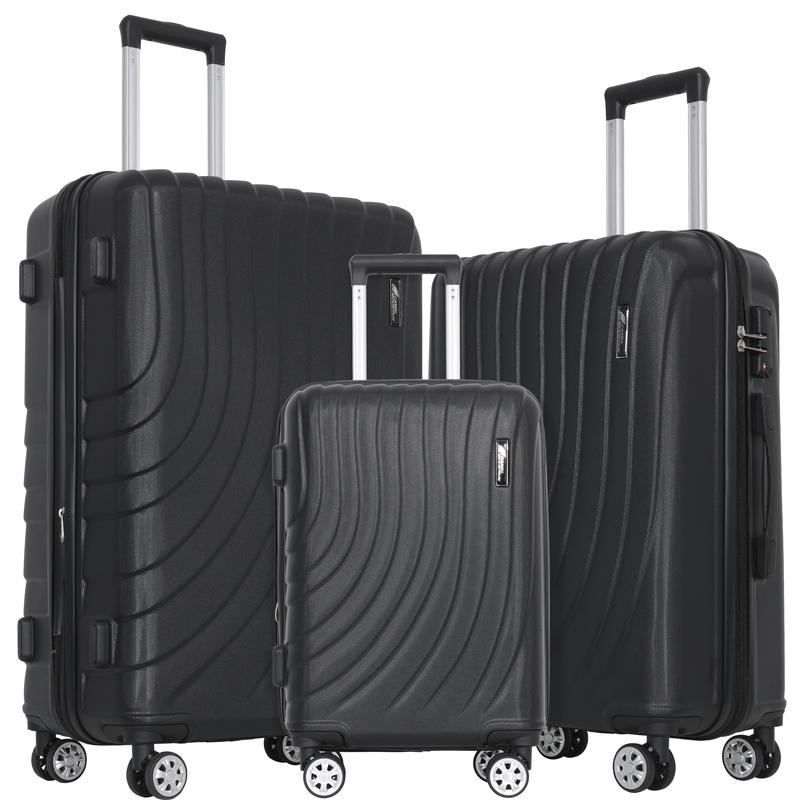 UIIMIII Luggage Sets 3 Piece with Hard-Shell, Expandable, Lightweight, 360 Spinner Wheels & TSA Lock