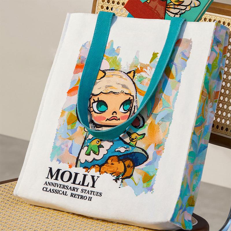 MOLLY Anniversary Statues Classical Retro 2 Series-Canvas Bag