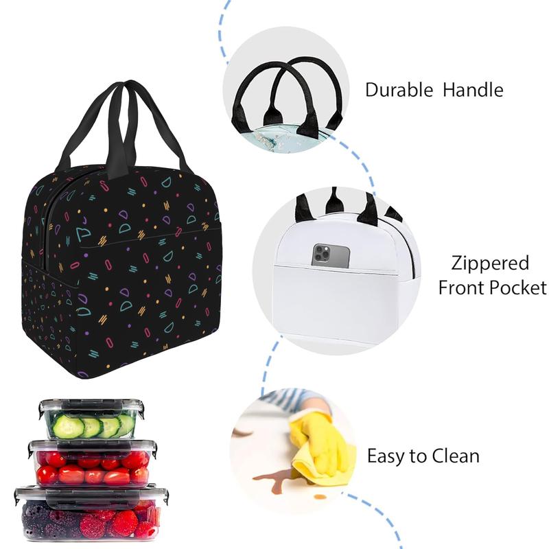 The lunch bag is exquisite, heat-insulating, dirt-resistant, convenient, safe and beautiful for going out