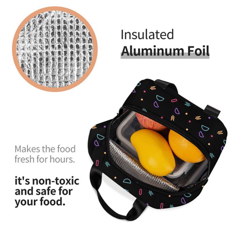 The lunch bag is exquisite, heat-insulating, dirt-resistant, convenient, safe and beautiful for going out