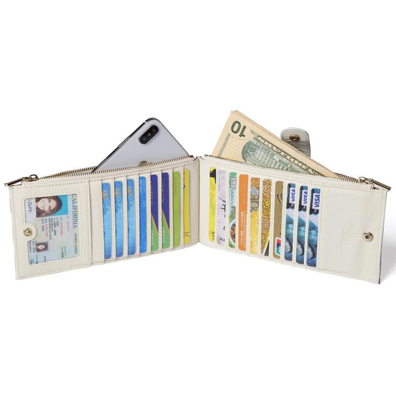 Multi Card Wallet with RFID Blocking Protection