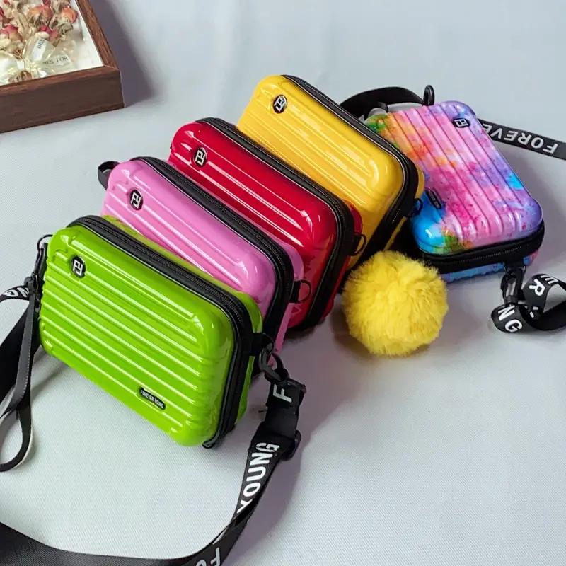 Mini Travel Luggage, Crossbody Bag, Change Handheld, Waterproof And Portable