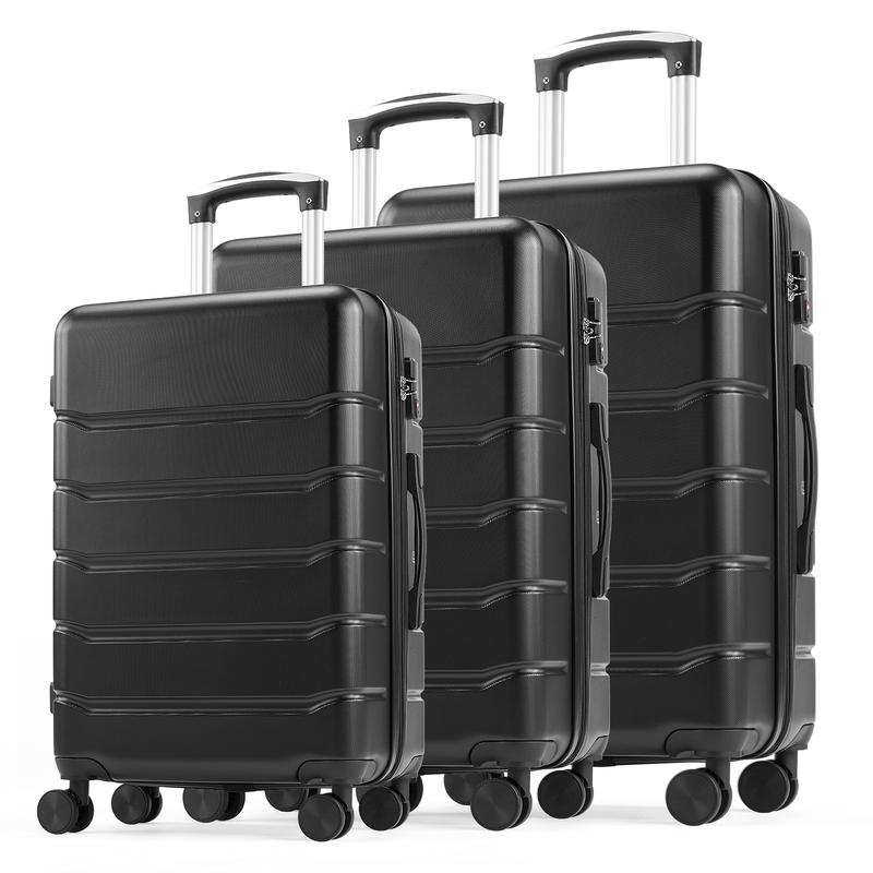 [Black Friday] RIMIKING ABS Hard-shell Suitcase,Carry On Luggage,Durable ABS Hard-shell Material,360° Double Spinner Wheels,Expandable Storage Space,TSA Lock,Practical Interior Design,Three Size Options,HC-XLX