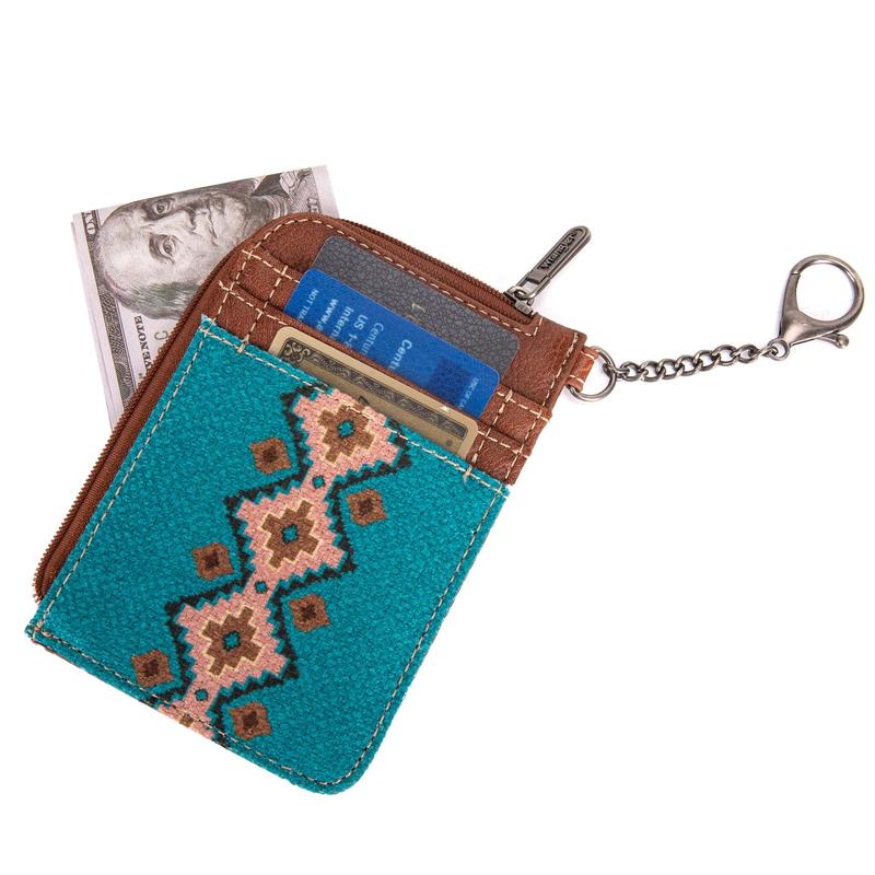 Wrangler Wallets for Women Boho Aztec Card Holder