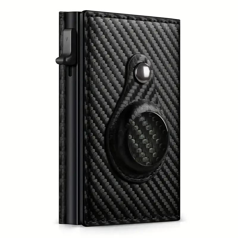 Luxury Carbon Fiber RFID Blocking card Holder, Anti-theft Business Card Passport Holders & Covers Multifunctional Wallet passport holder travel wallet