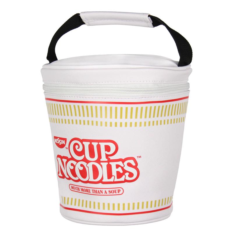 Nissin Cup Noodles Ramen Lunchbox Novelty Cup Tote Carry Cooler Bag One Size