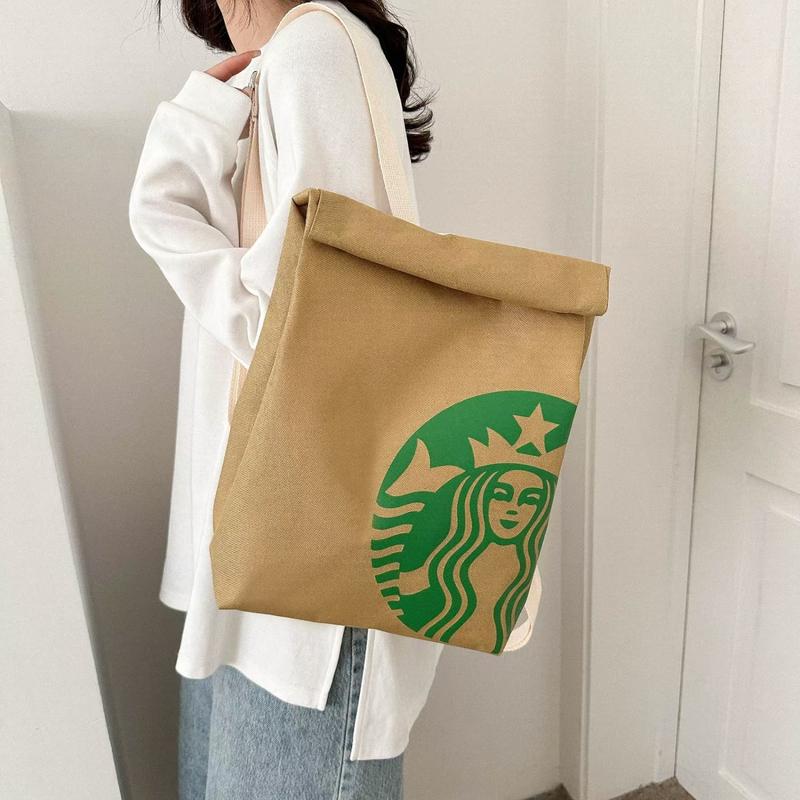 Cute Backpack for Men Women McDonalds Backpack Starbucks Backpack