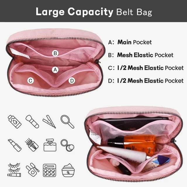 Everywhere Belt Bag, Crossbody Fanny Pack, Women Men Fashion Waist Packs with Adjustable Belts, Lightweight Hip Bum Crossbody Bags for Workout、Running、Outdoor、Dog Walking、Hiking