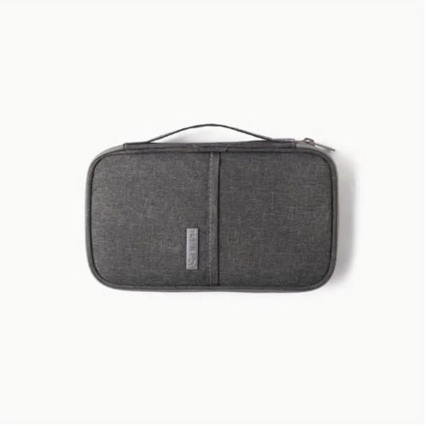 Business Passport Bag, Waterproof And Dustproof Multi-functional Document Bag, Portable Overseas Travel Passport Holder