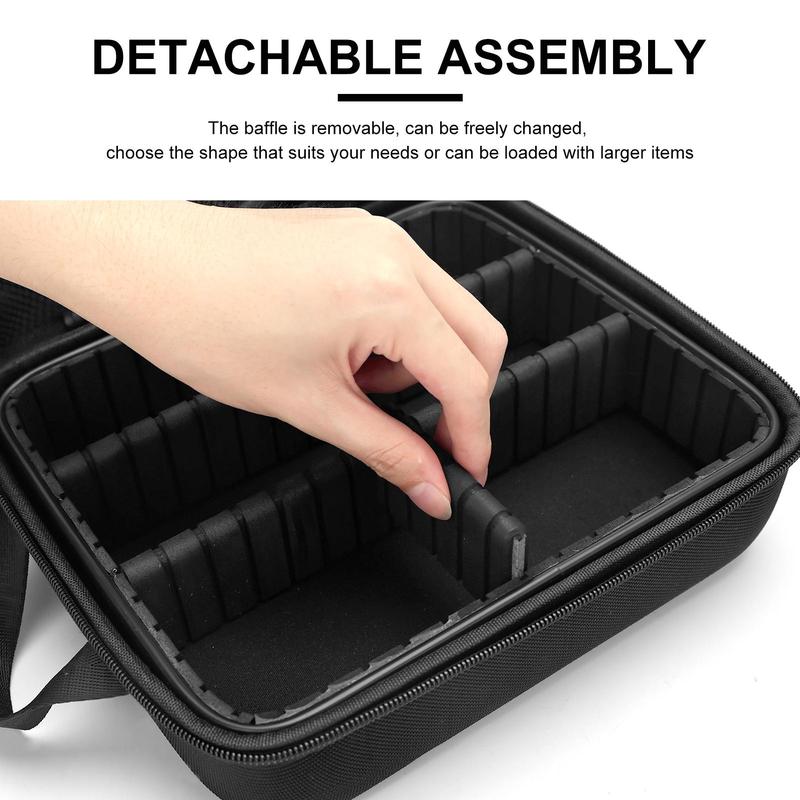 Professional Barber Tool Storage Bag, Portable Large Capacity Hair Styling Tool Organizer, Hair Styling Tool Storage Bag for Travel