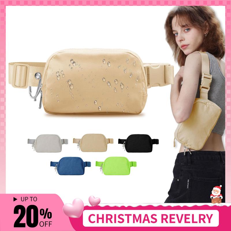 Everywhere Fanny Packs, Waterproof Crossbody Belt Bag for Women Men with Adjustable Strap Waist Pack for Running Travelling lulu