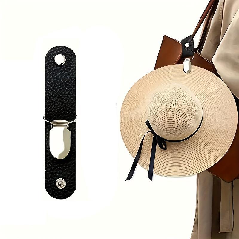 Mini Travel Hat Clip, Portable Durable Bag Hat Clip, Reusable Travel Accessories for Women & Men