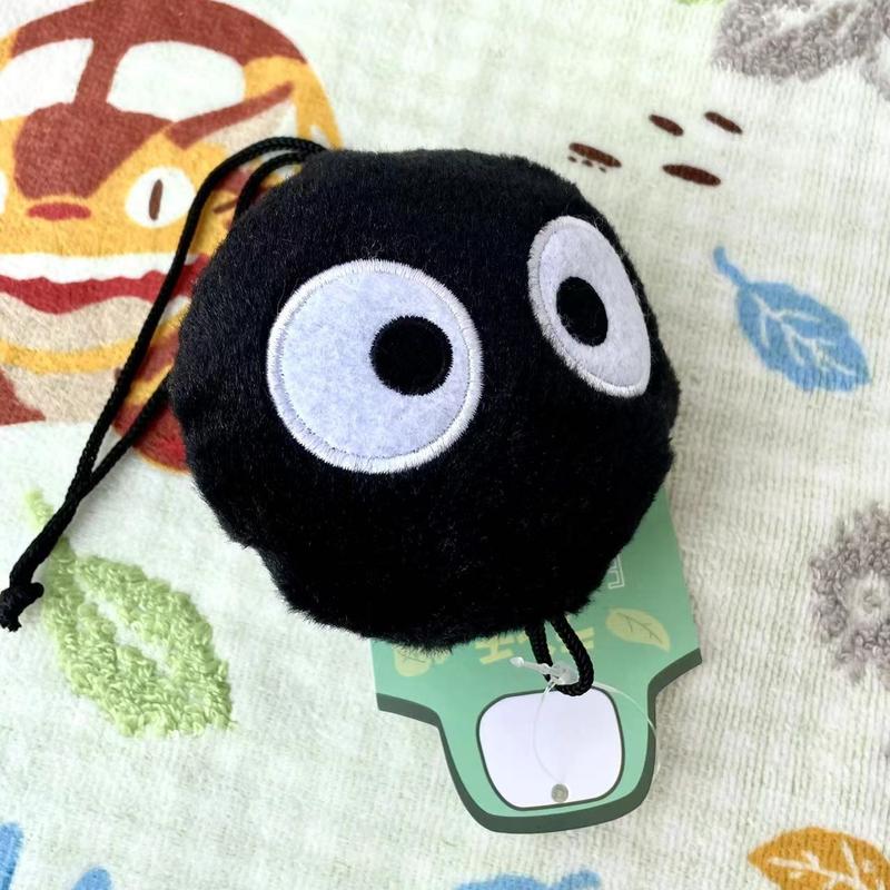 Super Cute Fold-able Soot Plush Shopping Bag