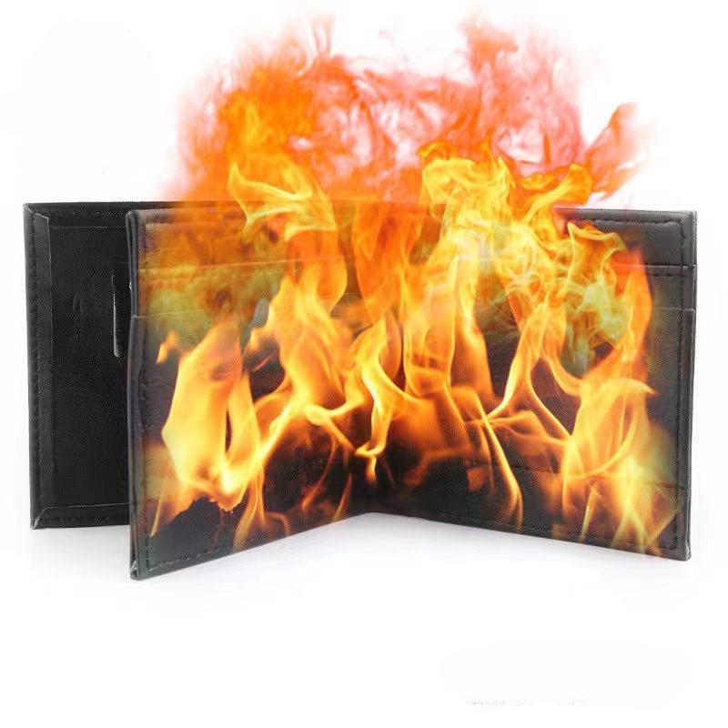 Magic Wallet Fire Wallet Wallet Magic Magic Prop