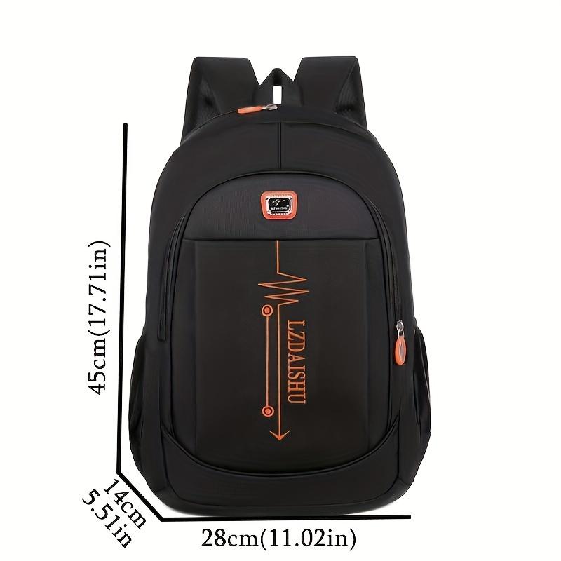 Fast shipping，Trendy Multi-layer Zipper Backpack, Large Capacity Business Computer Backpack, Perfect Knapsack For Commuting And Travel