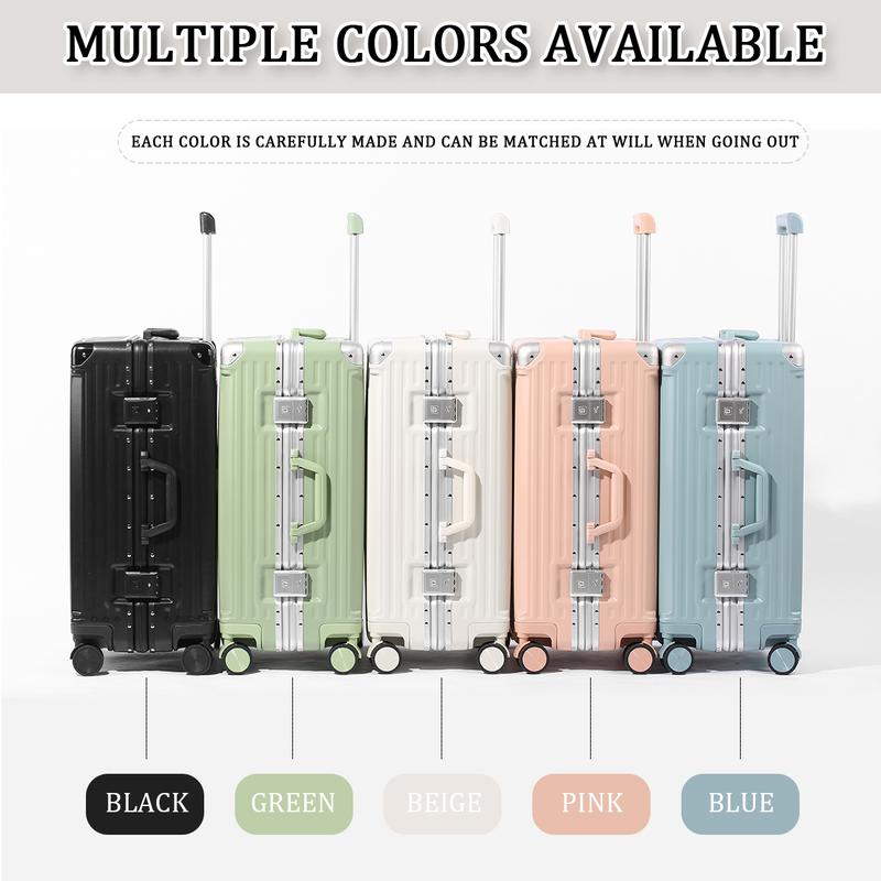 20-inch new suitcase, trolley case, multifunctional suitcase, sturdy and durable, boarding password suitcase