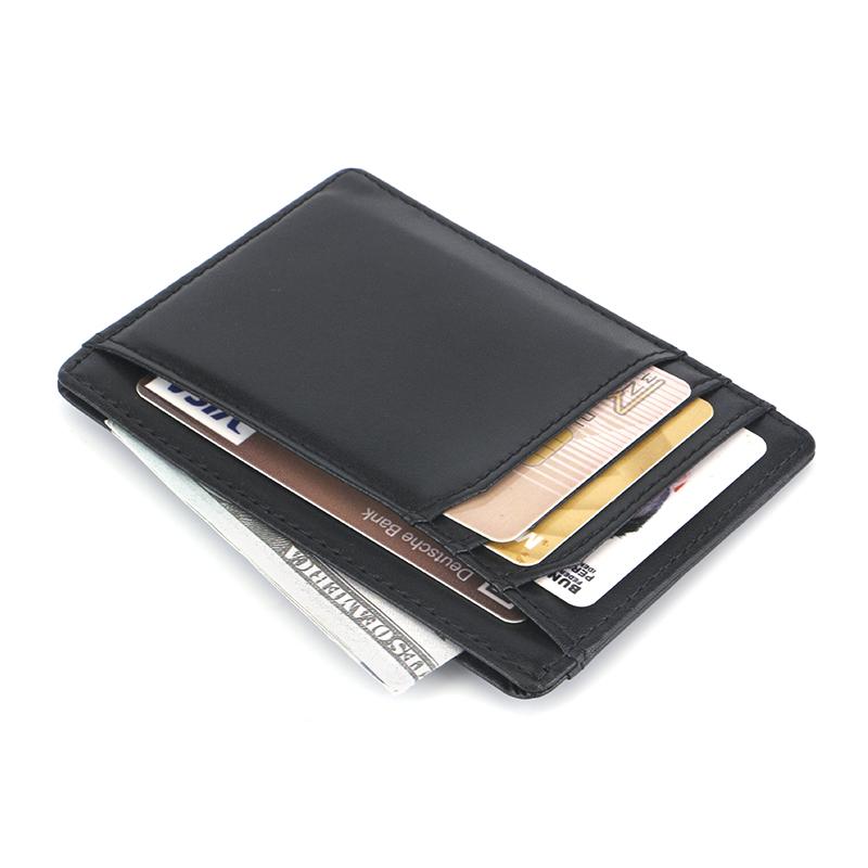 GUISA Zero - Slim Wallet with RFID Blocking - Bifold Credit Card Holder for Men, Women with Gift Box Modern Luxury, Sleek, Minimalist Design