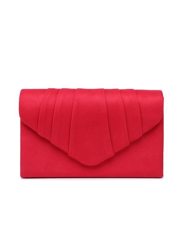 Solid Color Evening Bag, Women's Elegant Clutch Purse for Party, Fashion Bag for Party, Trendy All-match & Exquisite Bag for Birthday Gift