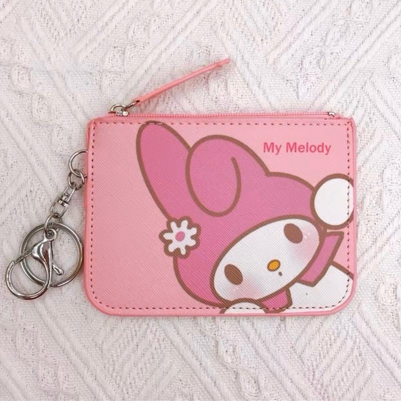 My Melody keychain wallet with ID card Holder