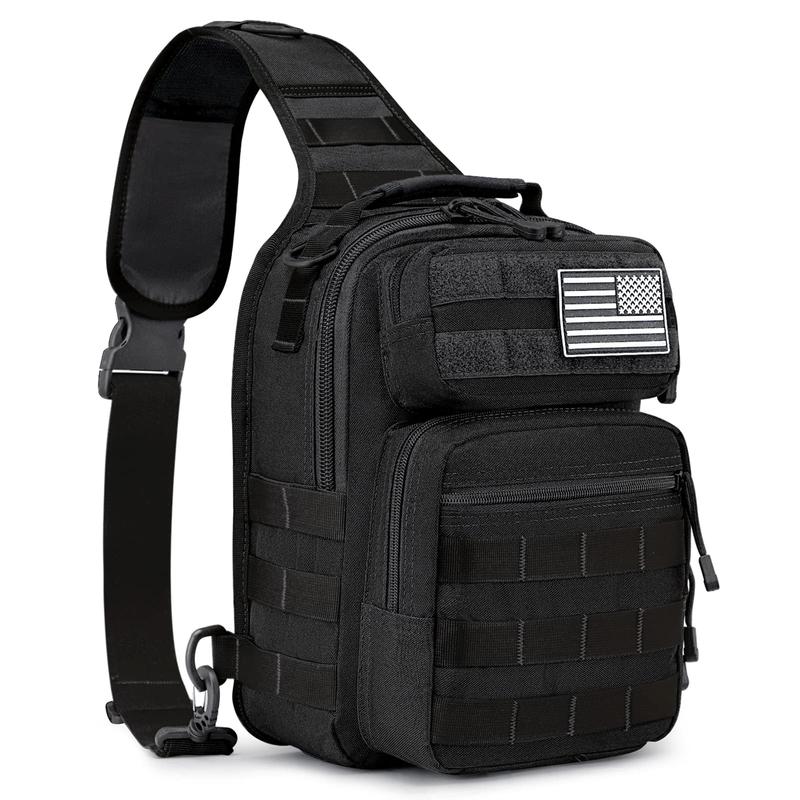 Tactical Sling Bag Backpack Military Rover Shoulder Sling Pack Small EDC Crossbody Chest Bag for Men