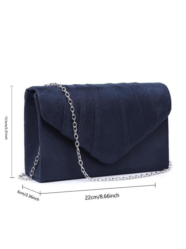 Solid Color Evening Bag, Women's Elegant Clutch Purse for Party, Fashion Bag for Party, Trendy All-match & Exquisite Bag for Birthday Gift