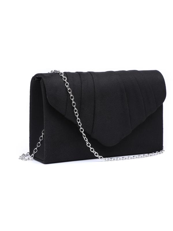 Solid Color Evening Bag, Women's Elegant Clutch Purse for Party, Fashion Bag for Party, Trendy All-match & Exquisite Bag for Birthday Gift