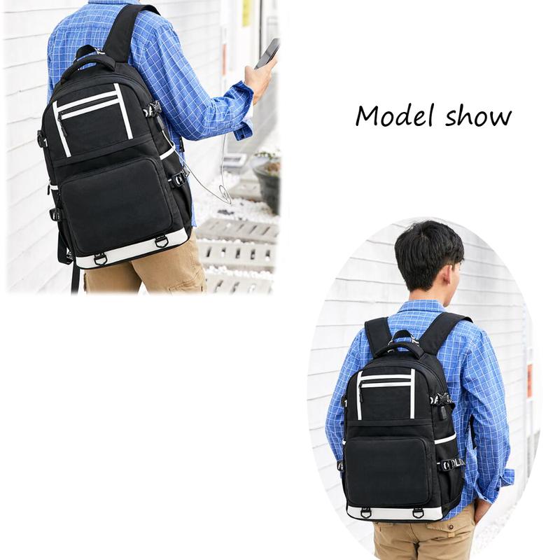 Soccer Player Star R-onaldo Multifunction Backpack Travel Football Club Fans Laptop Daypack