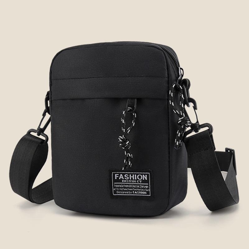 Men's Small Bag Shoulder Bag Trendy Diagonal Backpack Chest Bag Lightweight Boy Mini Casual Bag Mobile Phone Waist Pack