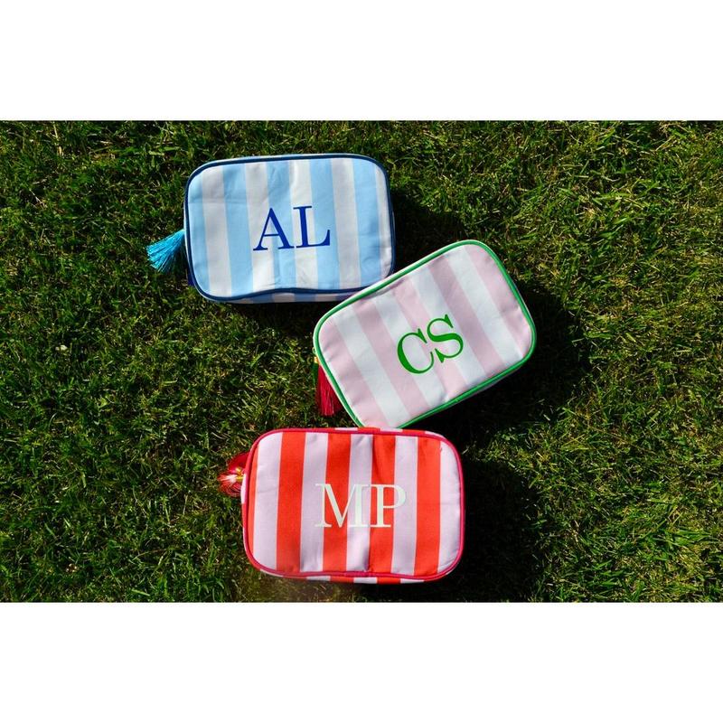 Custom Monogram Makeup Bag