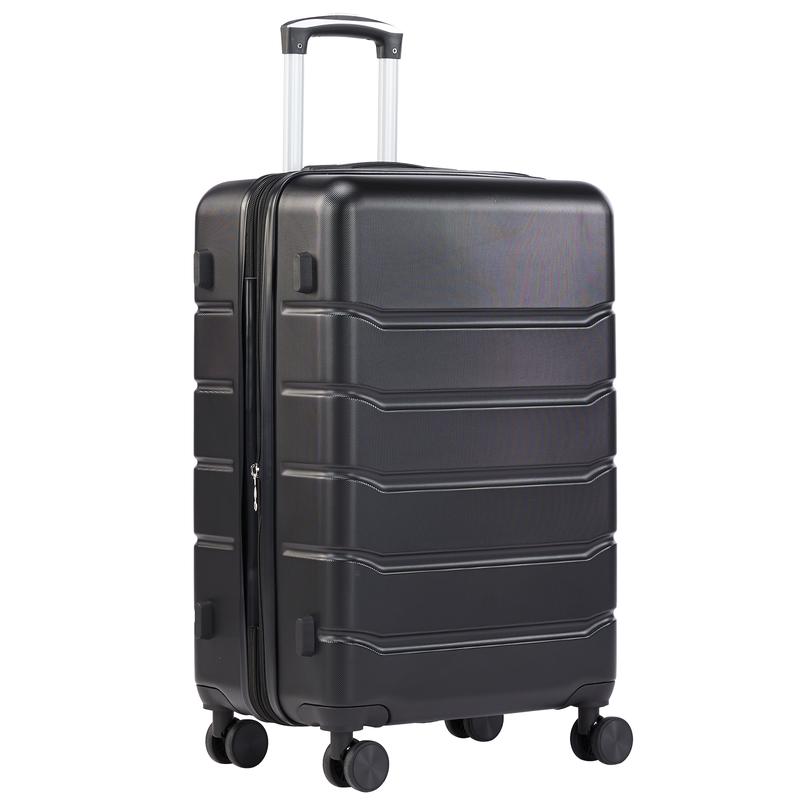 Carry on Luggage, Hard Shell ABS Suitcase with Double Spinner Wheels, Lightweight Expandable Rolling Luggage with TSA Lock