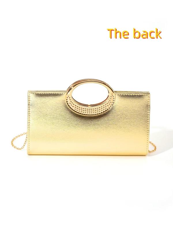 Women's Elegant Rhinestone Decorated Evening Bag, Exquisite Trendy Handbag, Fashionable Bag for Party Decoration