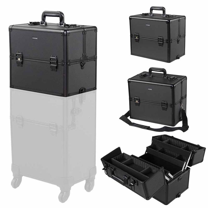 Byootique Explore 2in1 Rolling Makeup Case Cosmetic Storage