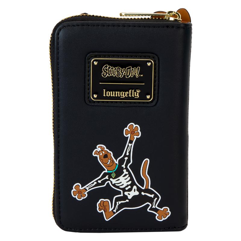 Scooby-Doo Skeleton Cosplay Glow Zip Around Wallet