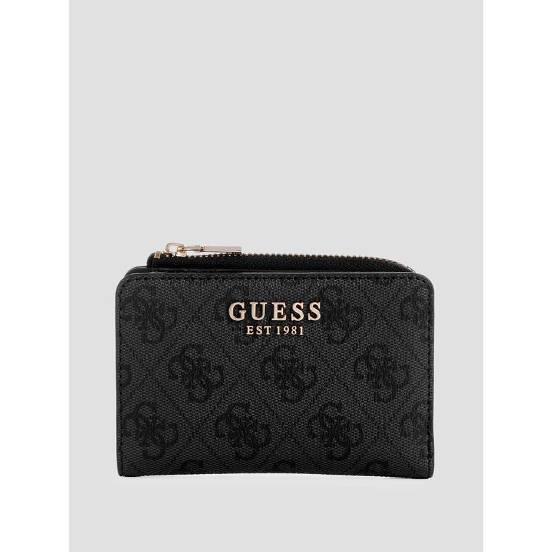 GUESS Unisex Laurel Zip-Around Card Case Wallet