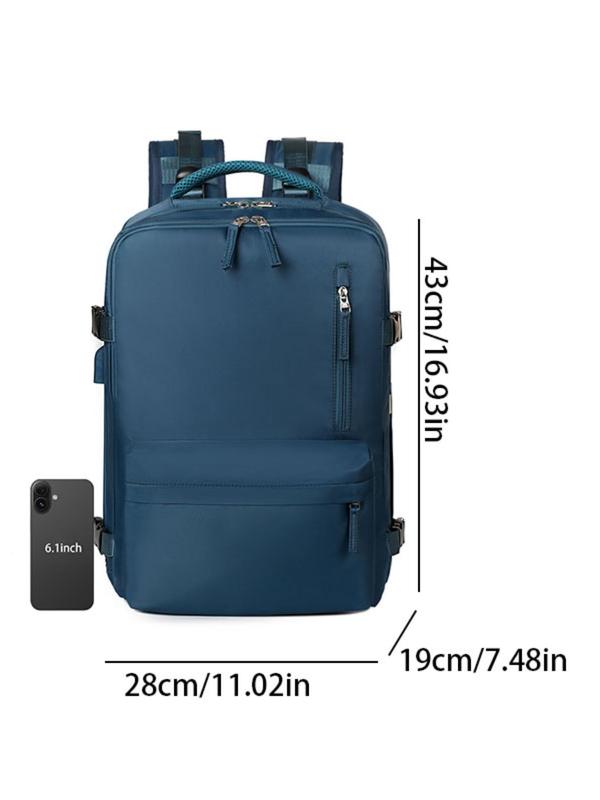 Casual Travel Backpack, Large Capacity Multi-layer Backpack, Unisex Travel Backpack for Daily Use & Outdoor Adventure