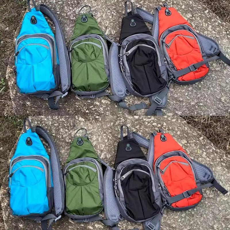 Outdoor Waterproof Sports Sling Bag, Casual Travel Shoulder Bag, Multifunctional Bag for Hiking, Camping, Travel, Sports, Outdoor