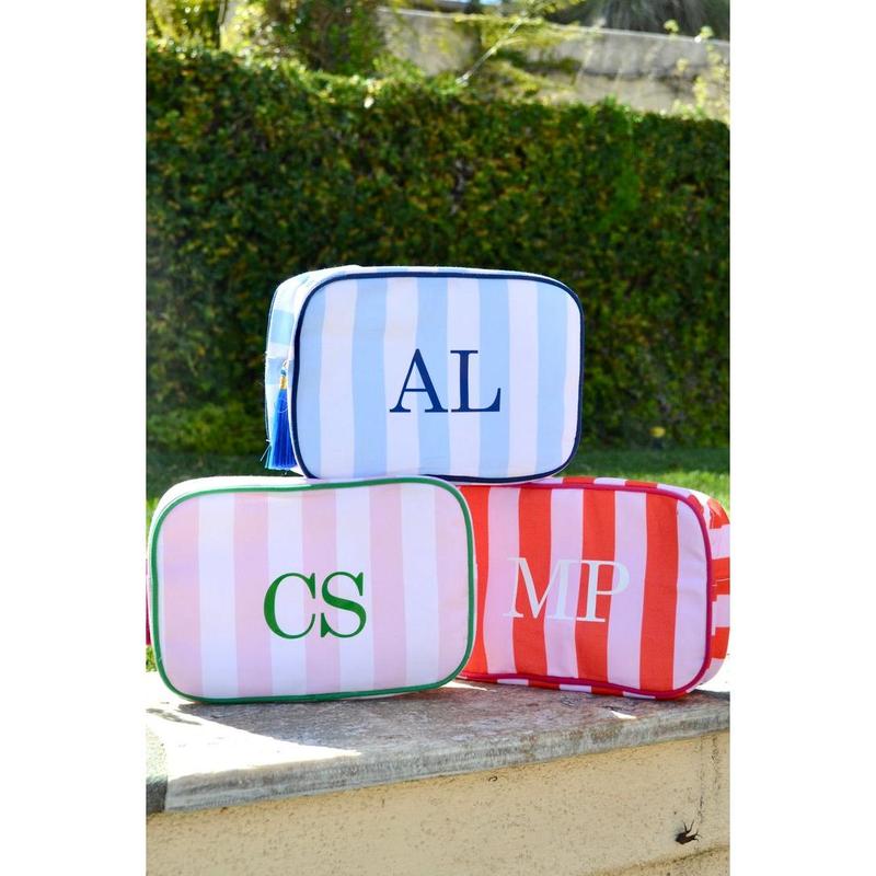 Custom Monogram Makeup Bag