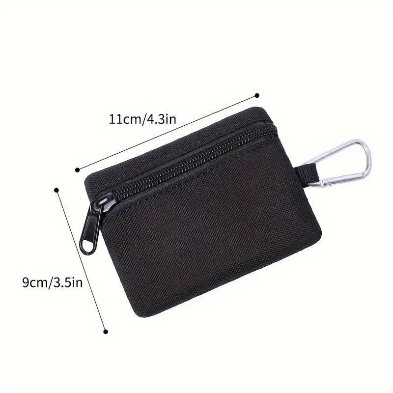 Outdoor Multifunctional Wallet, 1 Count Mini Zipper Waist Bag, Casual Coin Purse, Mini Storage Bag for Outdoor Camping Hiking