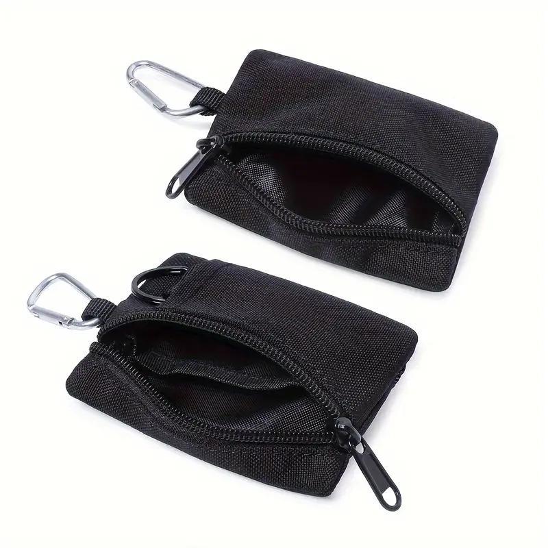 Outdoor Multifunctional Wallet, 1 Count Mini Zipper Waist Bag, Casual Coin Purse, Mini Storage Bag for Outdoor Camping Hiking