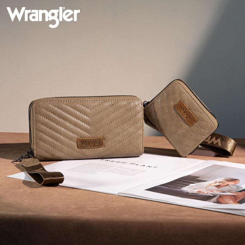 Wrangler Rfid Wristlet Wallets for Women Clutch & Wallet Sets Gifts Birthday Anniversary