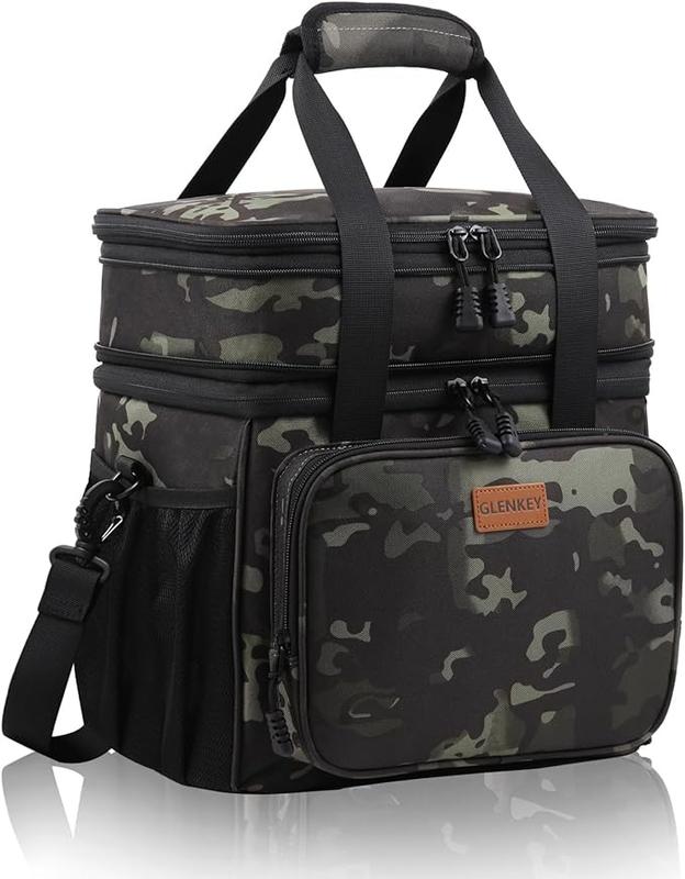 Expandable Xlarge Lunch Box, Insulated Heavy Duty Lunch Bag Waterproof Leakproof Durable Cooler Bag - 25L