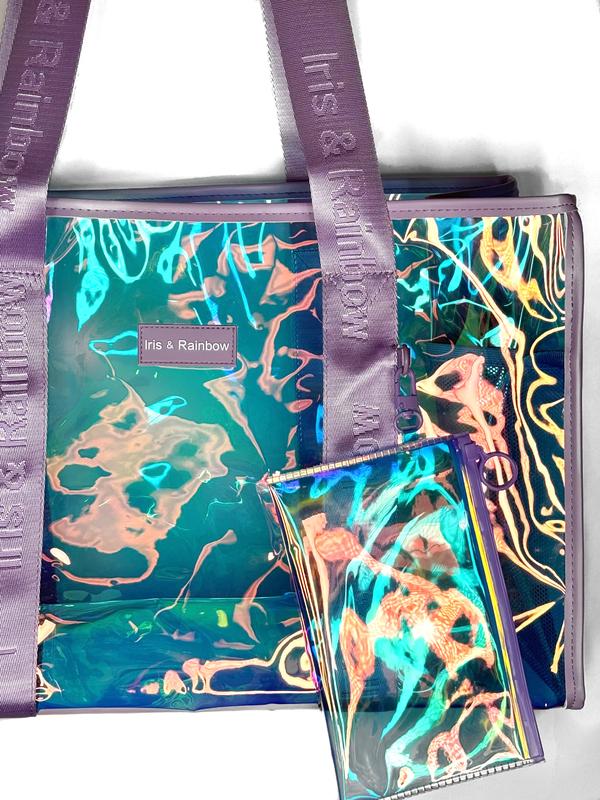 Iridescent Iris Bag - Sling, Crossbody or Tote