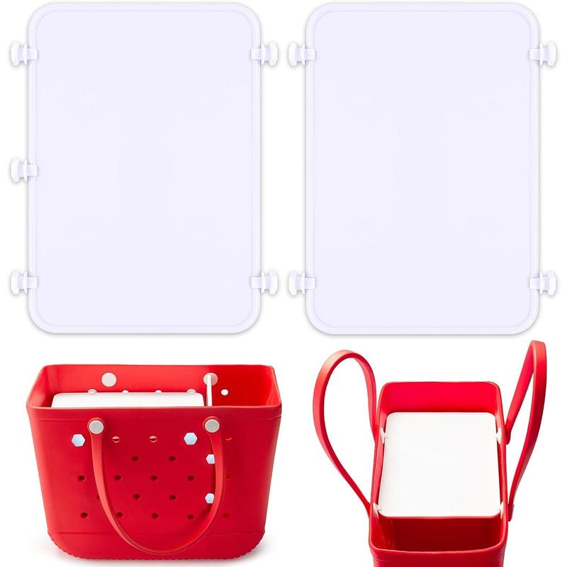 Divider Tray for Bogg Bag Original Accessories for Bogg Bags X Large Beach Bag Accessories Suitable for Bogg Bag and Divide Space White 2PCS