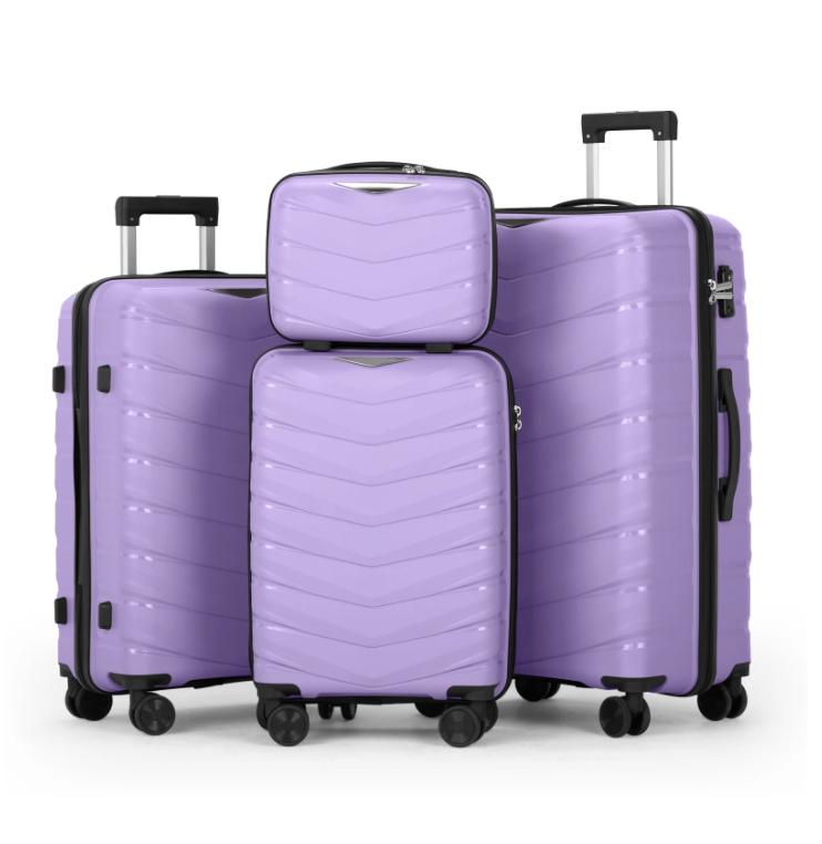 Zimtown Suitcase Set, PP Hard Suitcase 14