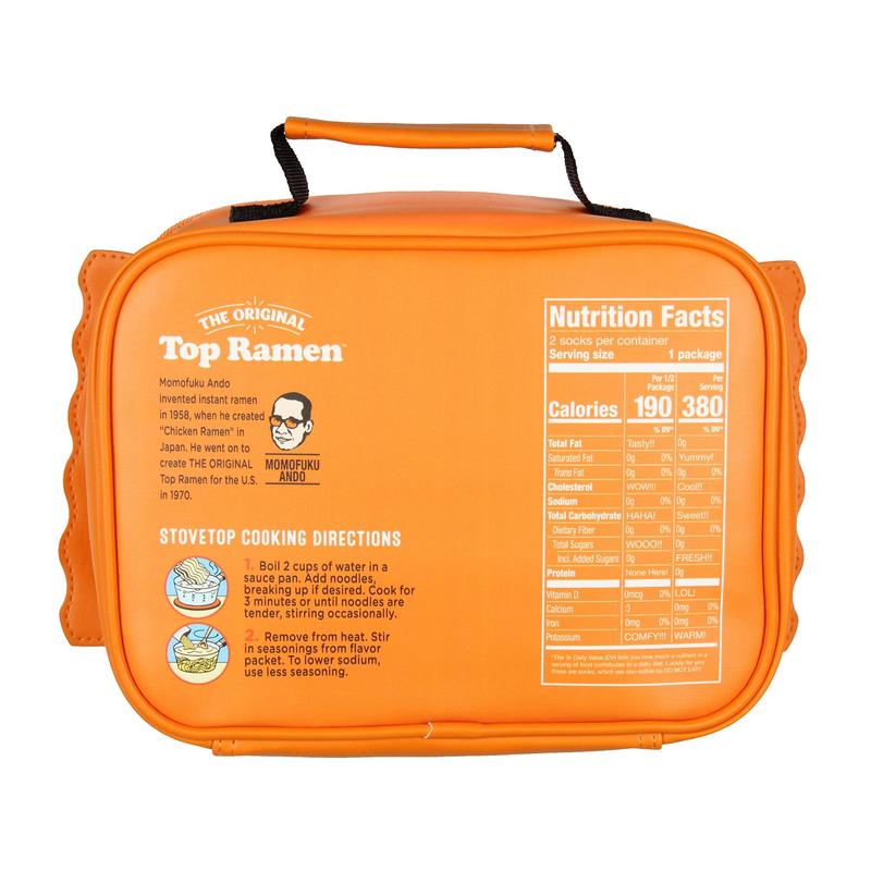 Nissin Top Ramen Lunch Box The Original Chicken Flavor Ramen Noodle Insulated Lunch Bag Lunch Tote