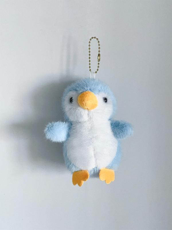 Cute Cartoon Penguin Design Plush Toy Bag Charm, Soft Stuffed Animal Doll for Backpack for Birthday Gift, Versatile Bag Accessories for Women & Girls